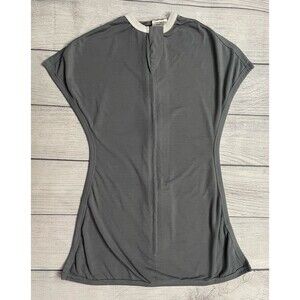 Grey Gray Sleeping Baby Zipadee-Zip Transition Baby Swaddle, Size Extra Small